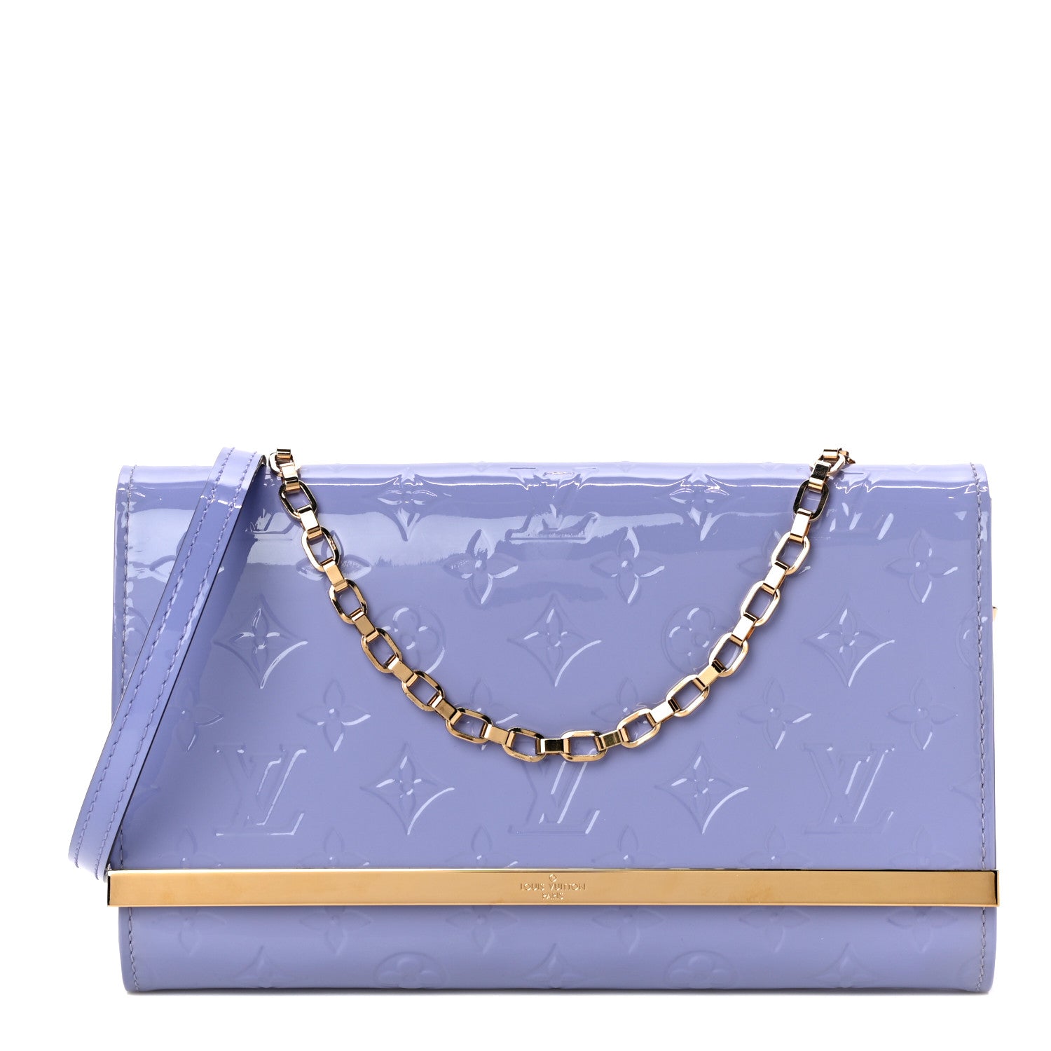 Louis Vuitton Vernis Ana Clutch Lilac 1 of 11