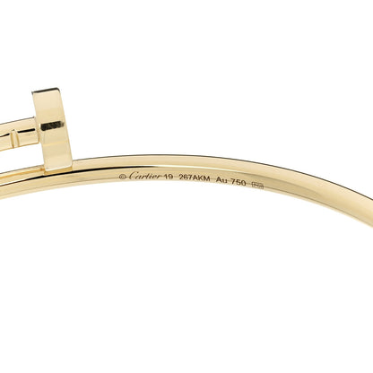 Cartier 18K Yellow Gold Small Juste Un Clou Bracelet 19 4 of 5