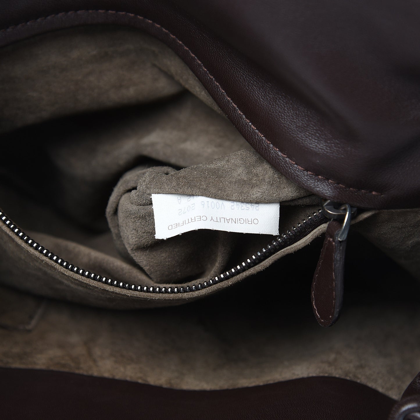 Nappa Intrecciato Messenger Bag Ebano