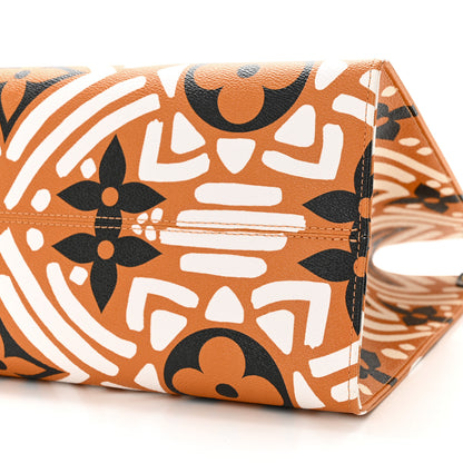 Louis Vuitton Monogram Giant Crafty Onthego GM Crème Caramel 8 of 8