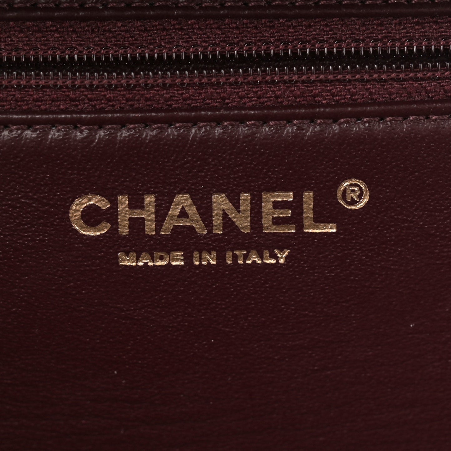 Lambskin Quilted Medium Trendy CC Bowling Bag Beige