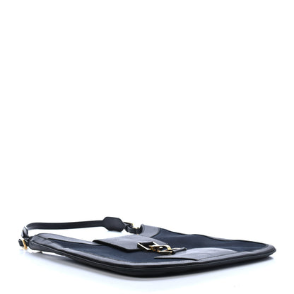 Gucci Canvas Calfskin Jackie O Hobo Black 3 of 4