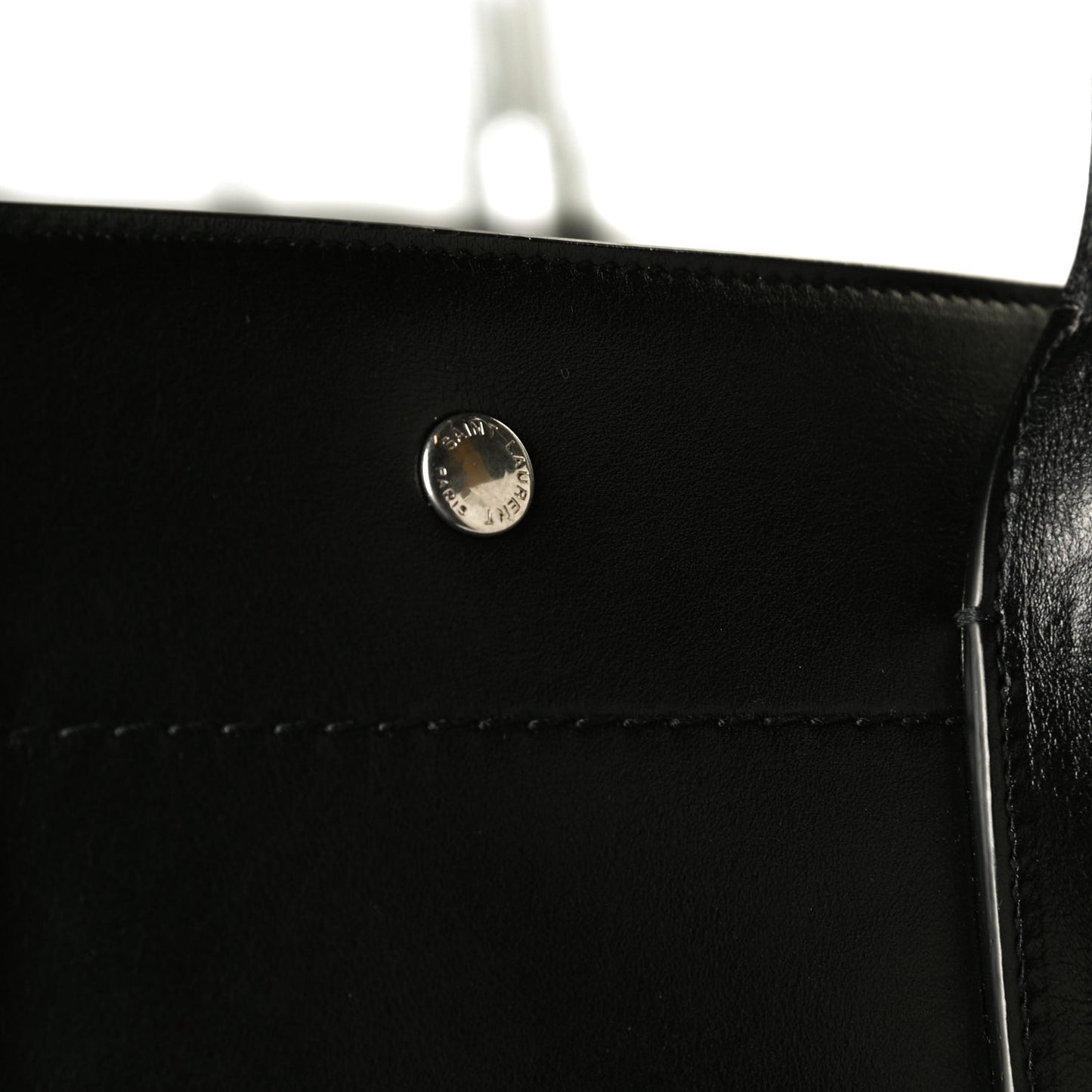 Vitello Rive Gauche Large Tote Black