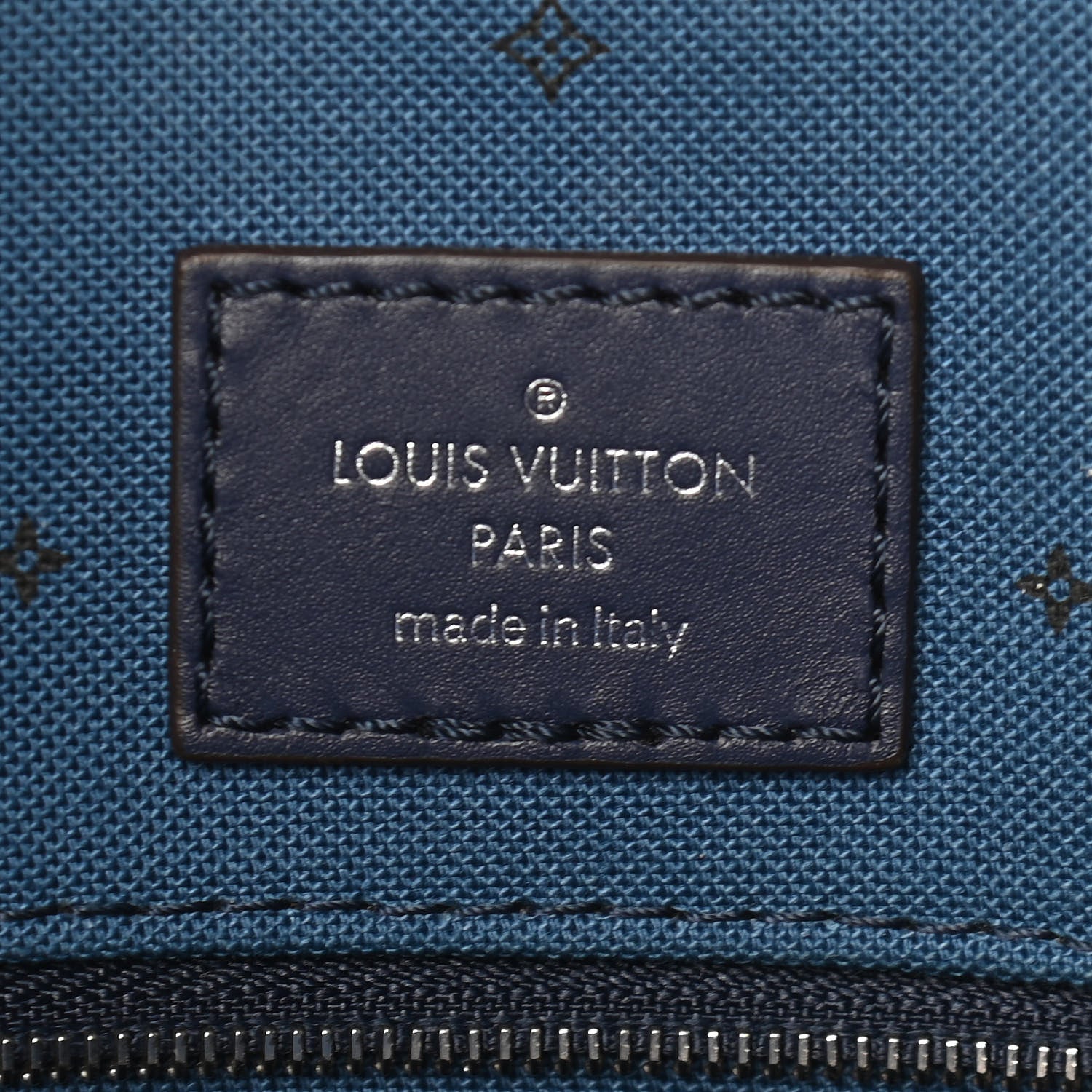 Louis Vuitton Monogram Escale Onthego GM Blue 6 of 9