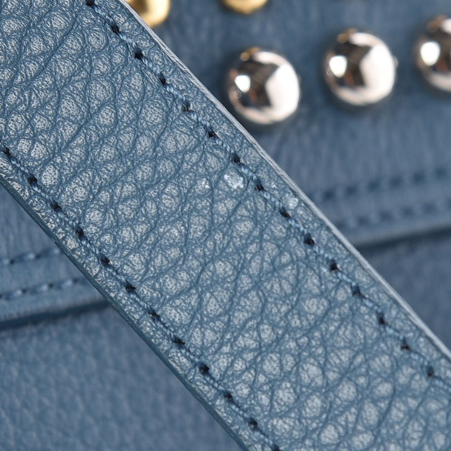 Goatskin Medium Studded Alexa