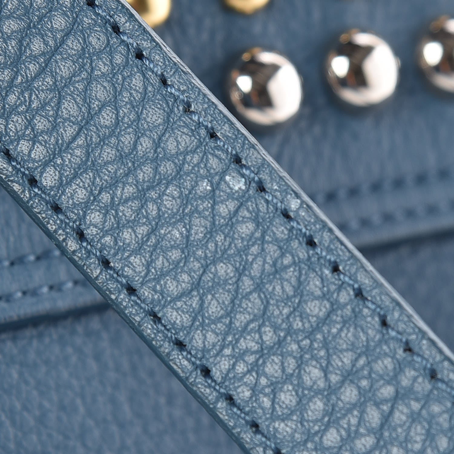 Mulberry Goatskin Medium Studded Alexa 10 of 11
