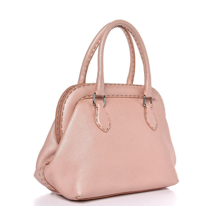 Fendi Cuoio Romano Selleria Adele 1328 Bag Cipria 3 of 8
