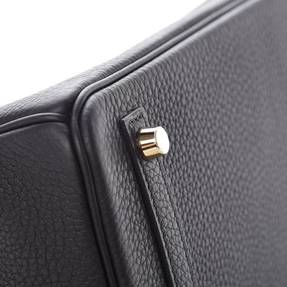 Hermes Togo Birkin 30 Black 7 of 34