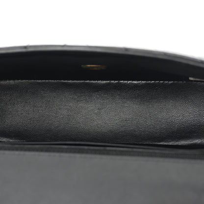 Chanel Lambskin Chevron Quilted Mini Rectangular Flap Black 5 of 11