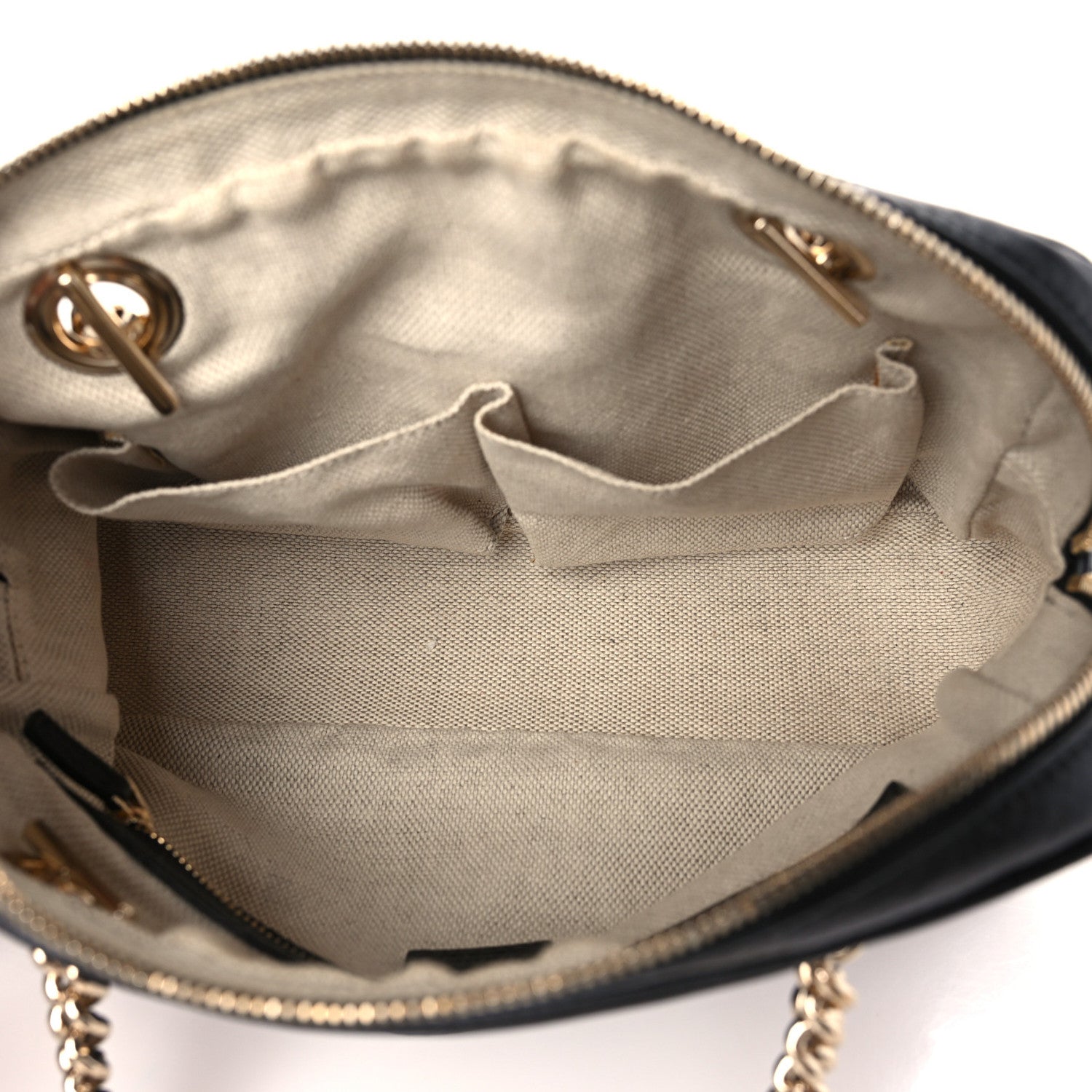 Gucci Pebbled Calfskin Small Soho Bowler Black 5 of 9