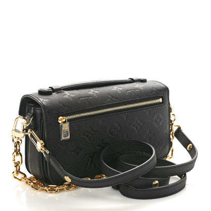 Louis Vuitton Empreinte Pochette Metis East West Black 3 of 11