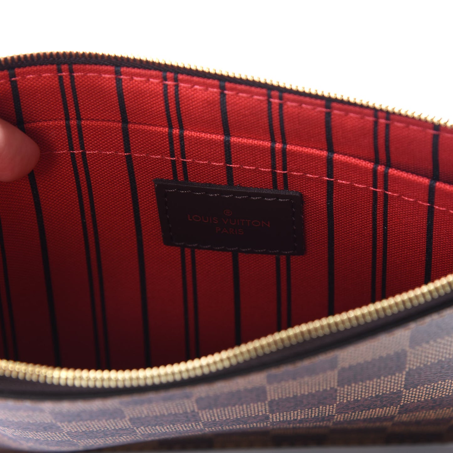 Damier Ebene Neverfull MM GM Pochette