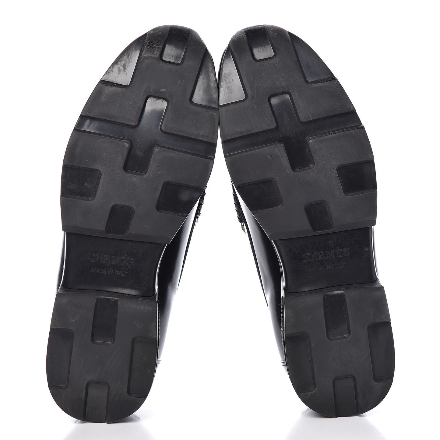 Tuscan Calfskin Opus Moccasin Loafers 42 Black