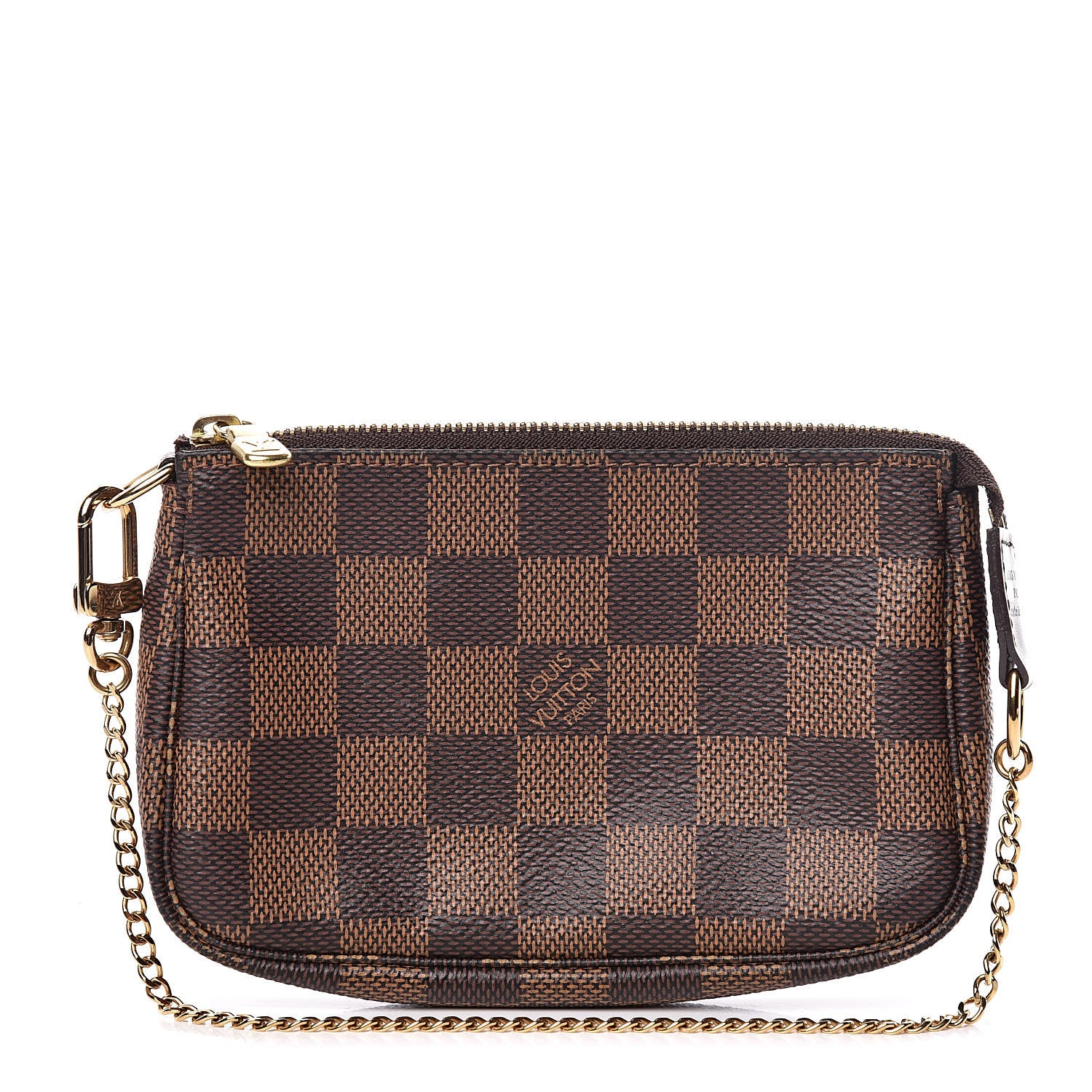 Louis Vuitton Damier Ebene Mini Pochette Accessories 1 of 9