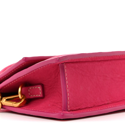 Jacquemus Nubuck Le Chiquito Long Dark Pink 8 of 14