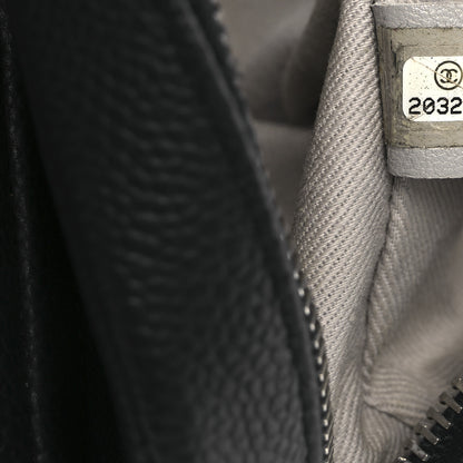 Chanel Caviar Quilted Medium Easy Flap Black 7 of 11