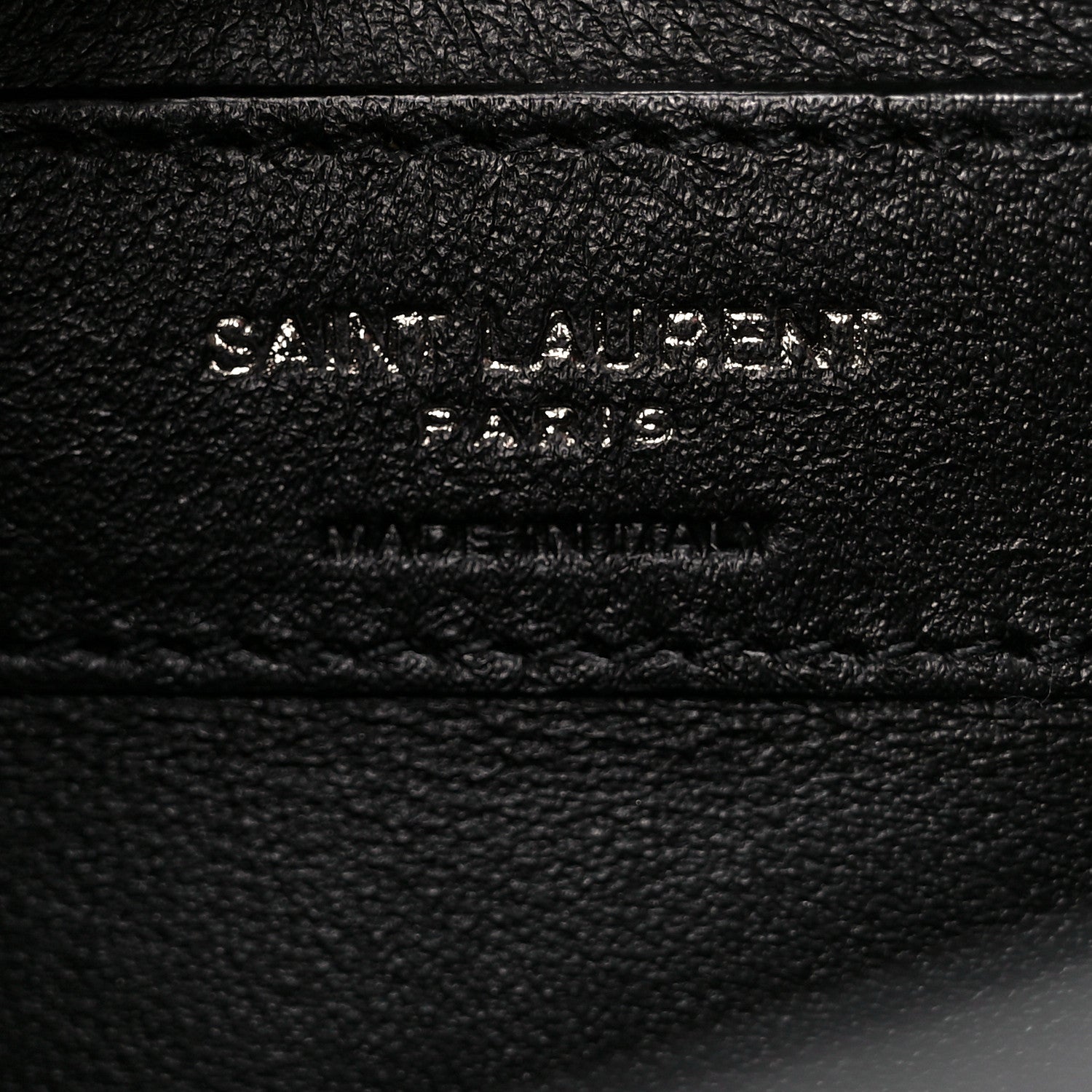 Saint Laurent Grain De Poudre Medium Classic Monogram Monochrome Kate Satchel Black 7 of 12