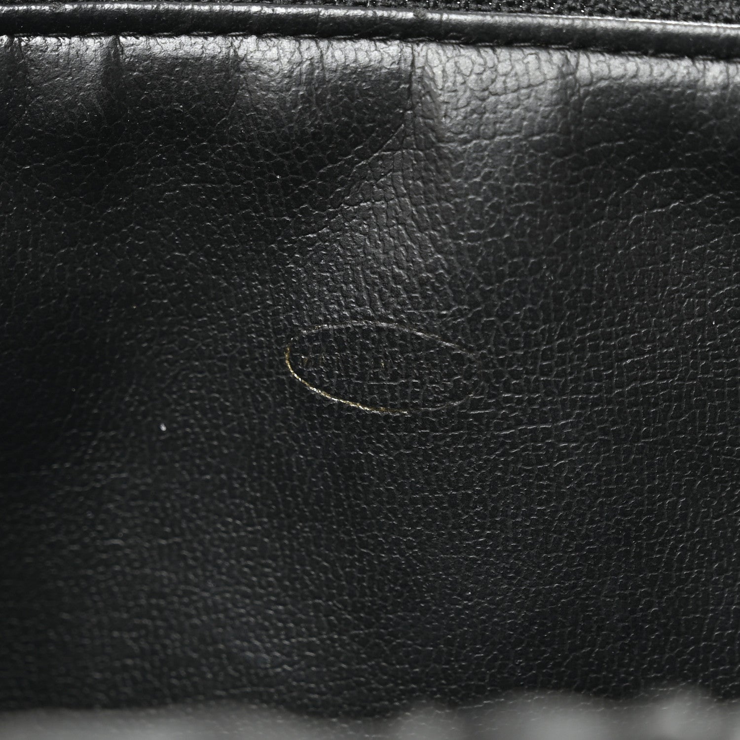 Chanel Calfskin Vanity Cosmetic Bag Black 7 of 11