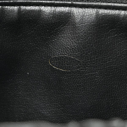 Chanel Calfskin Vanity Cosmetic Bag Black 7 of 11