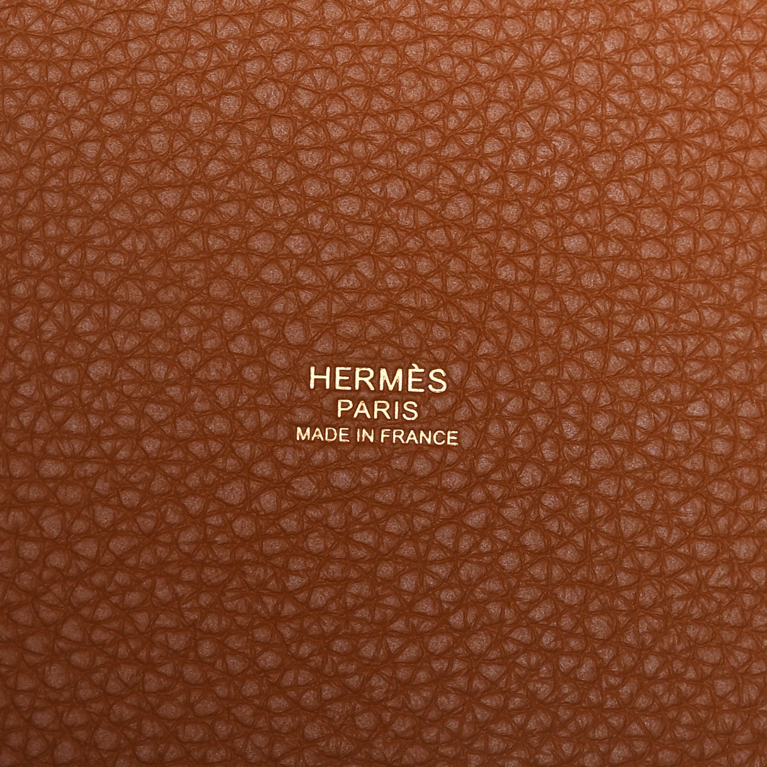Hermes Taurillon Clemence Picotin Lock 22 MM Gold 6 of 10