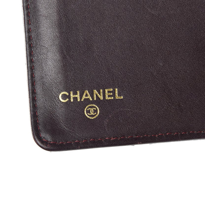 Chanel Caviar Quilted Yen Wallet Black 6 of 12