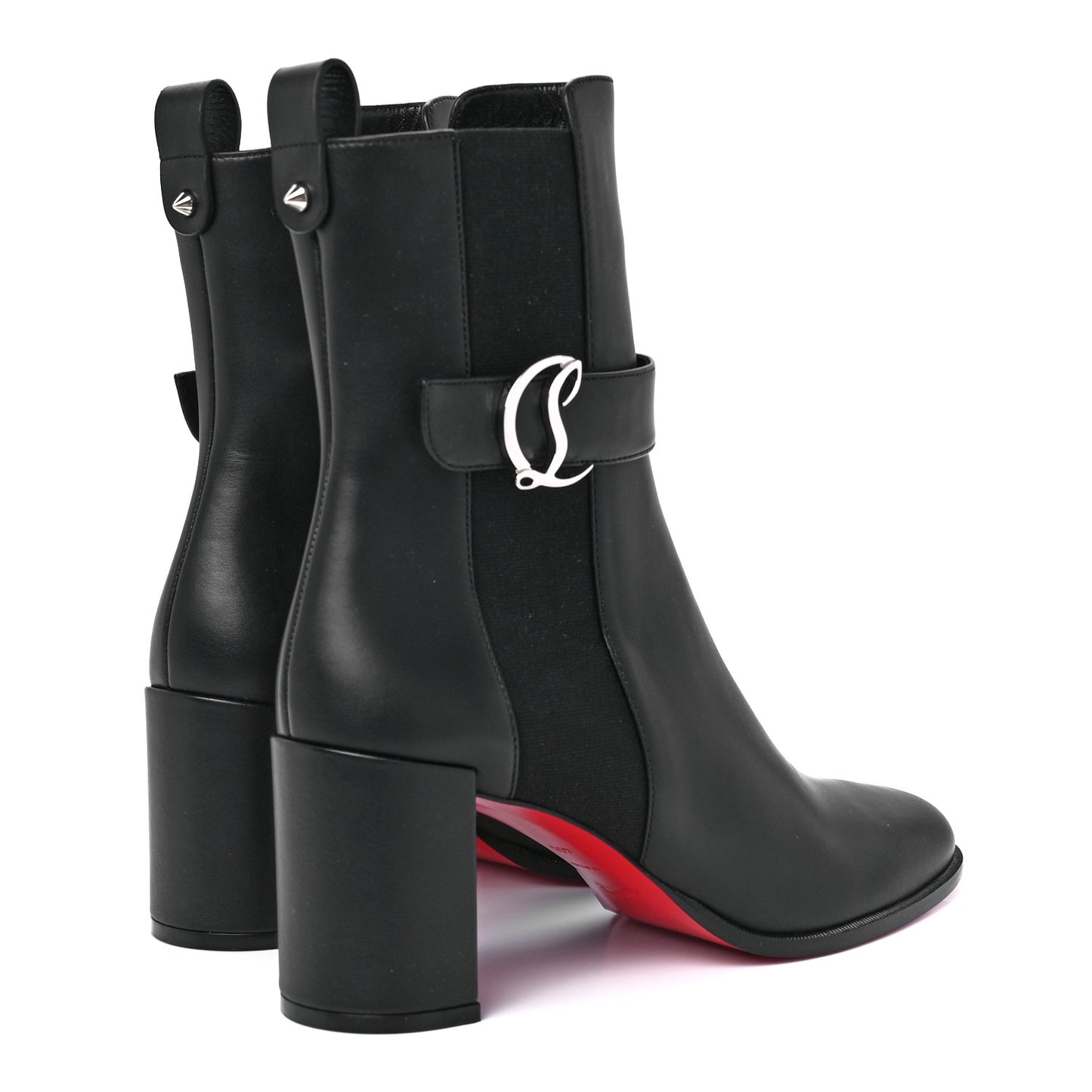 Calfskin 70 Chelsea Ankle Boots 40.5 Black