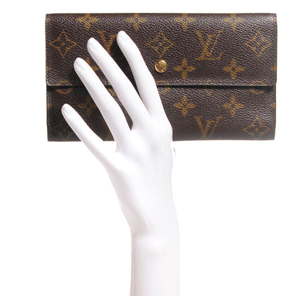 Louis Vuitton Monogram Porte Tresor International Wallet 2 of 7