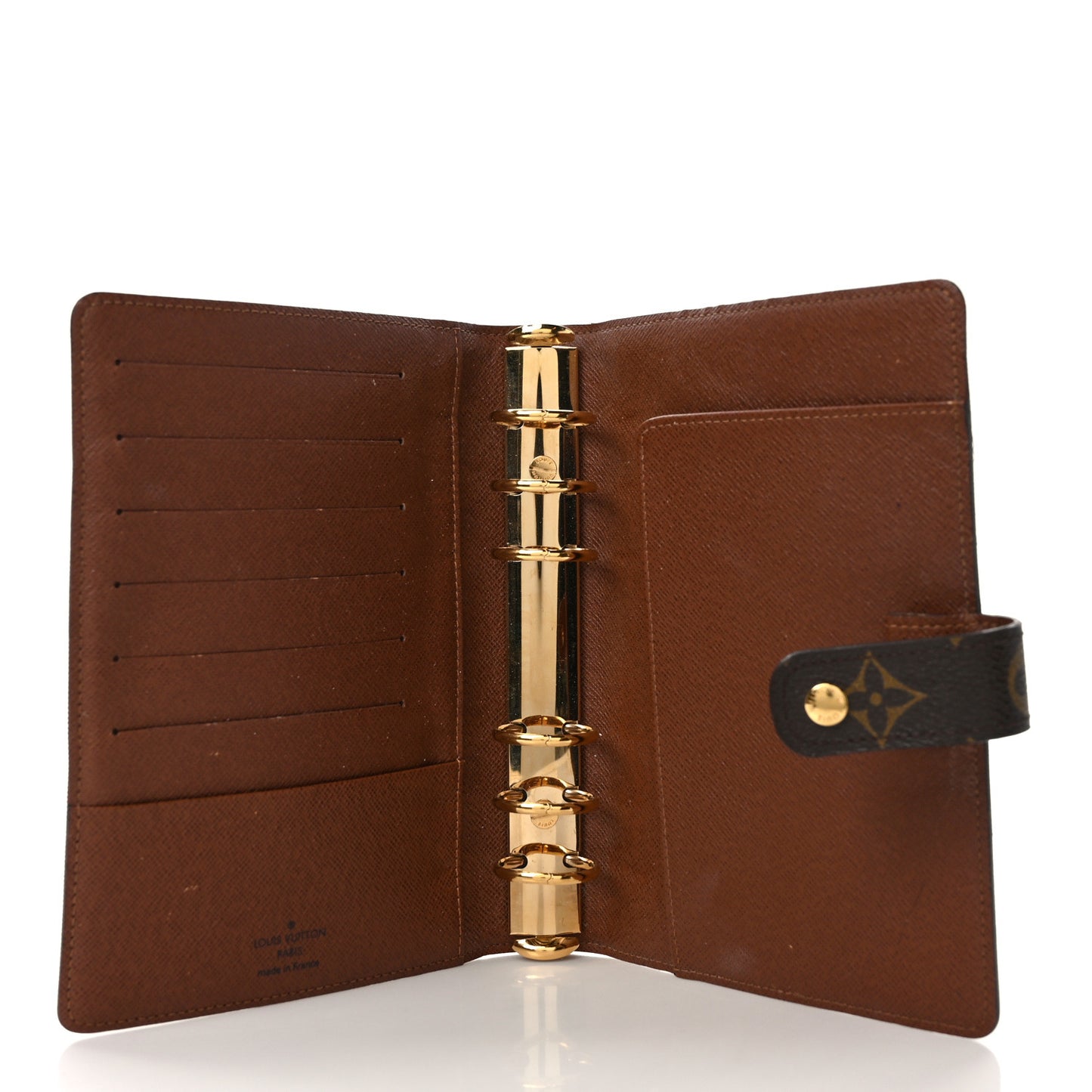Monogram Medium Ring Agenda Cover