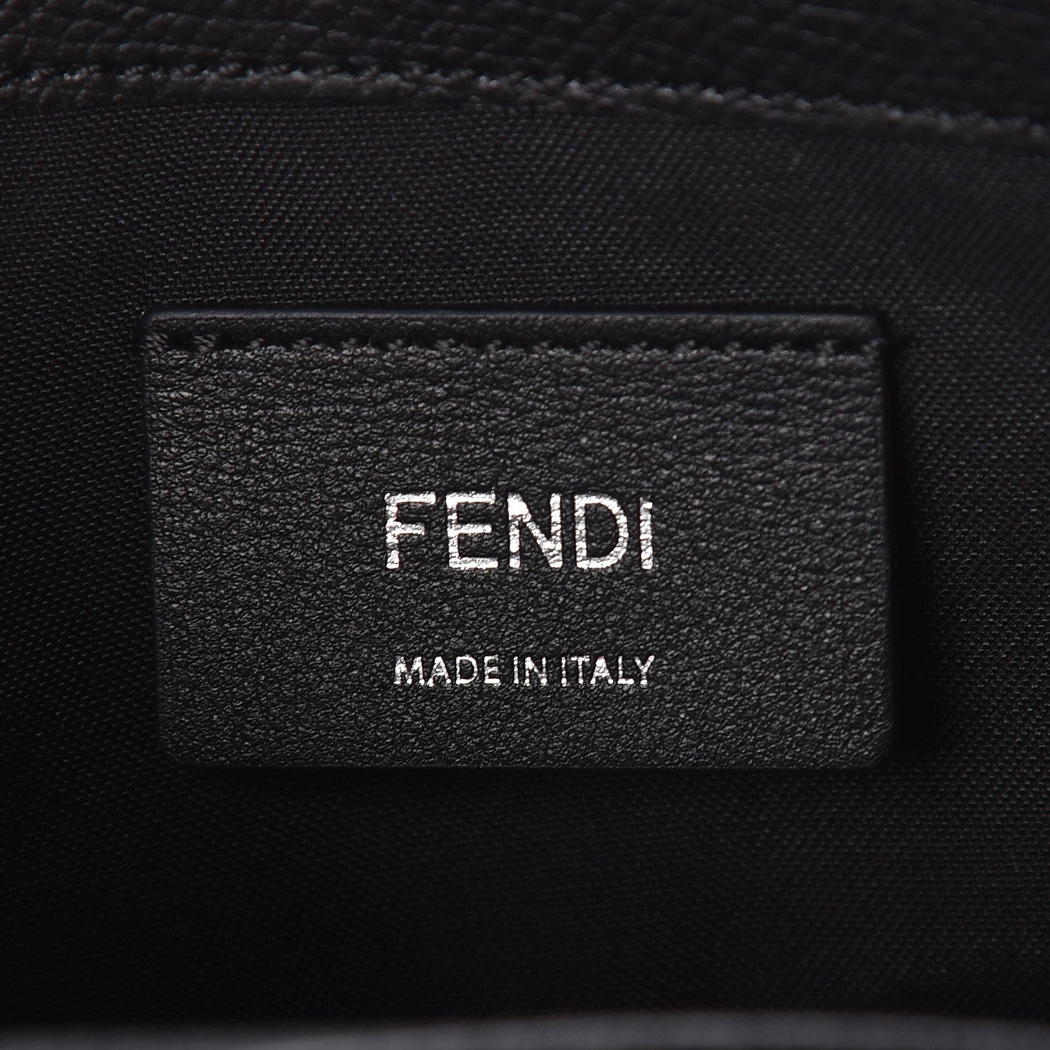 Fendi Vitello Cruise F is Fendi Wallet on Chain Black 6 of 10