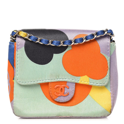 Chanel Satin Convertible Micro Flap Multicolor 1 of 11