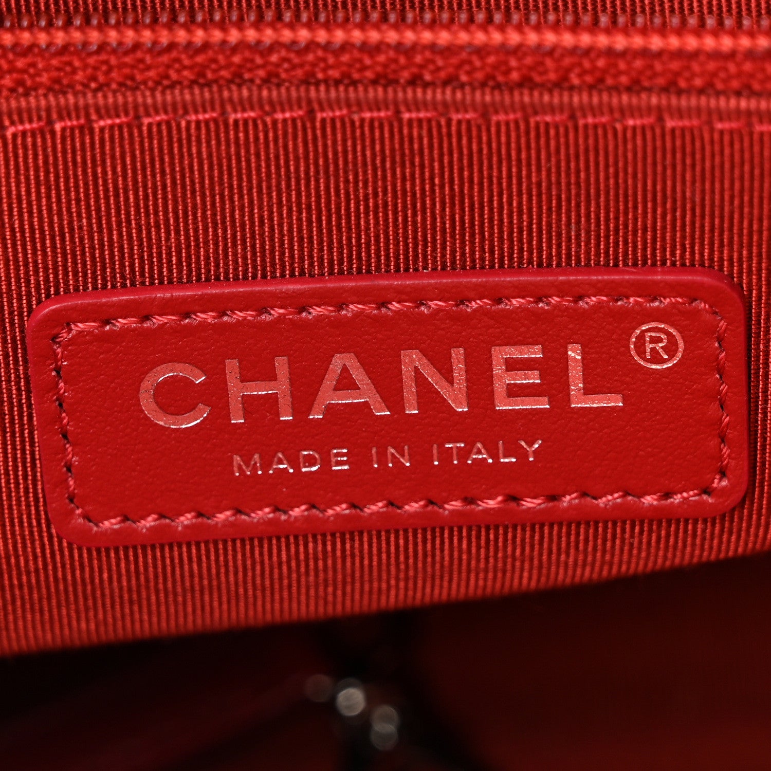 Chanel Aged Calfskin Quilted New Medium Gabrielle Hobo Red 6 of 10