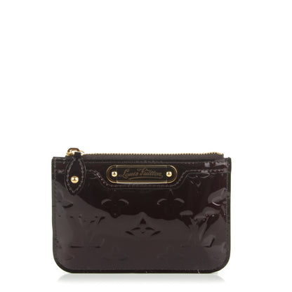 Louis Vuitton Vernis Key Pouch Amarante 1 of 9