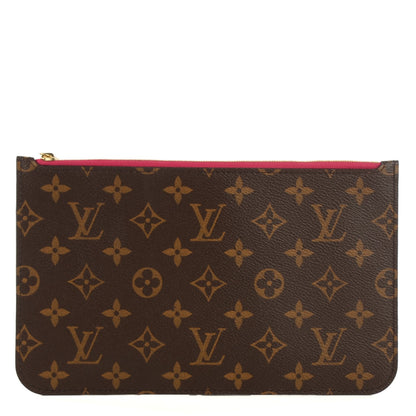 Louis Vuitton Monogram Neverfull MM GM Pochette Pivoine 1 of 8