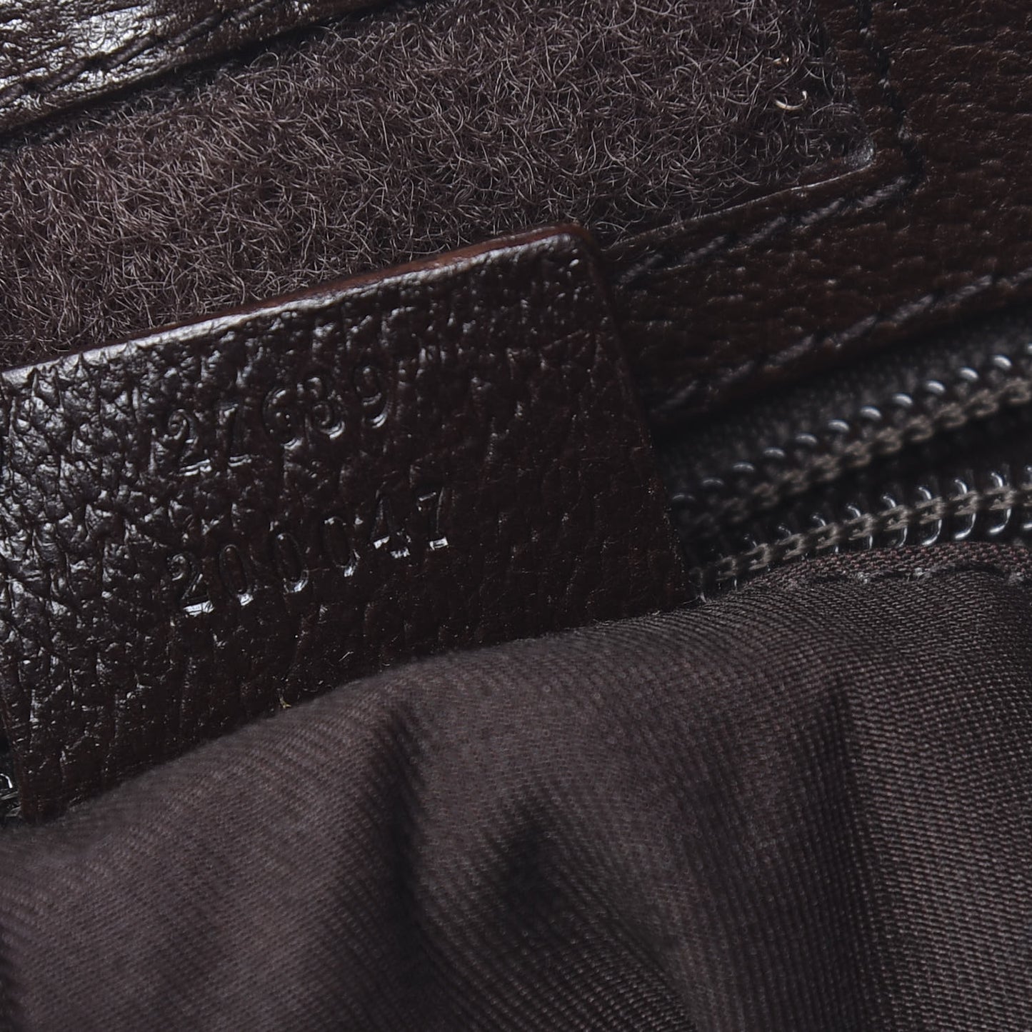 Monogram Messenger Crossbody Bag Dark Brown