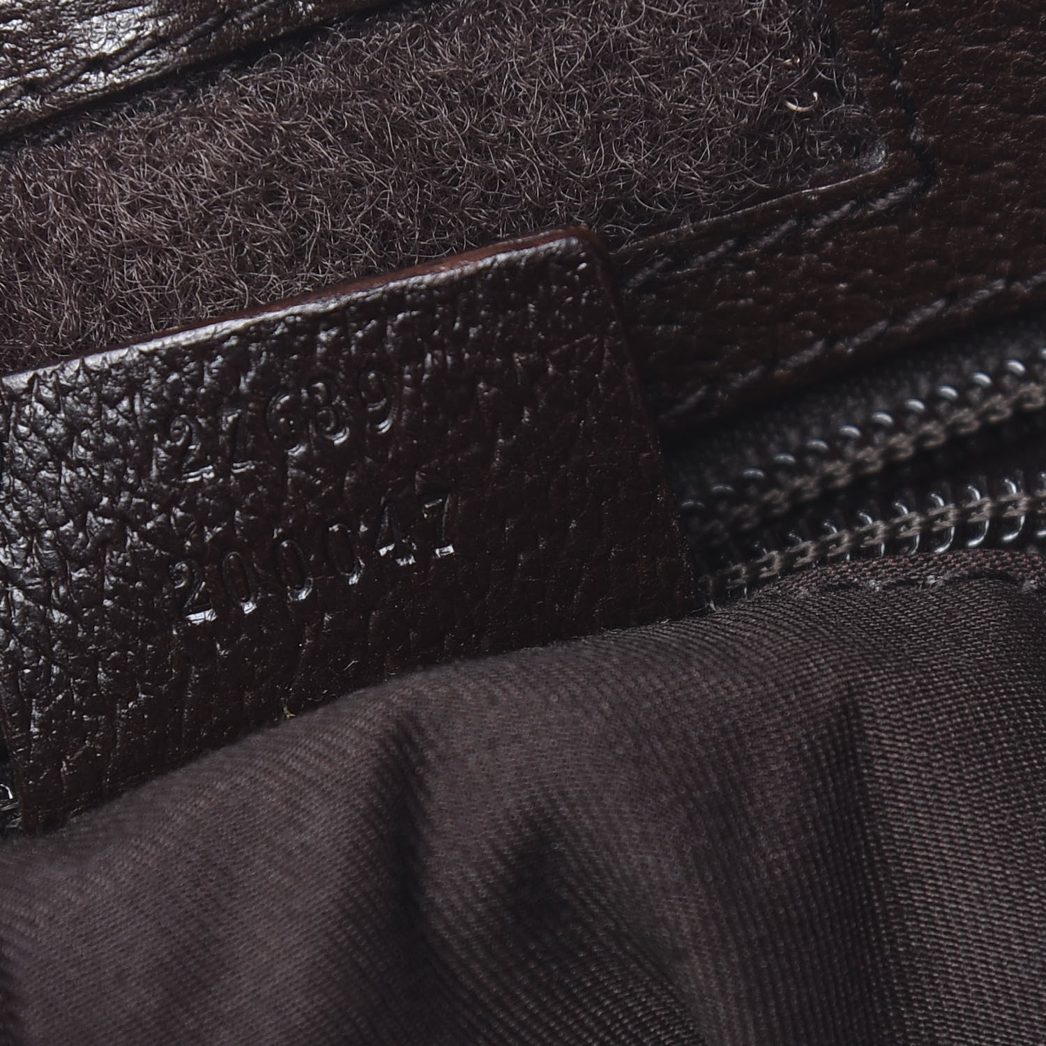 Gucci Monogram Messenger Crossbody Bag Dark Brown 6 of 11