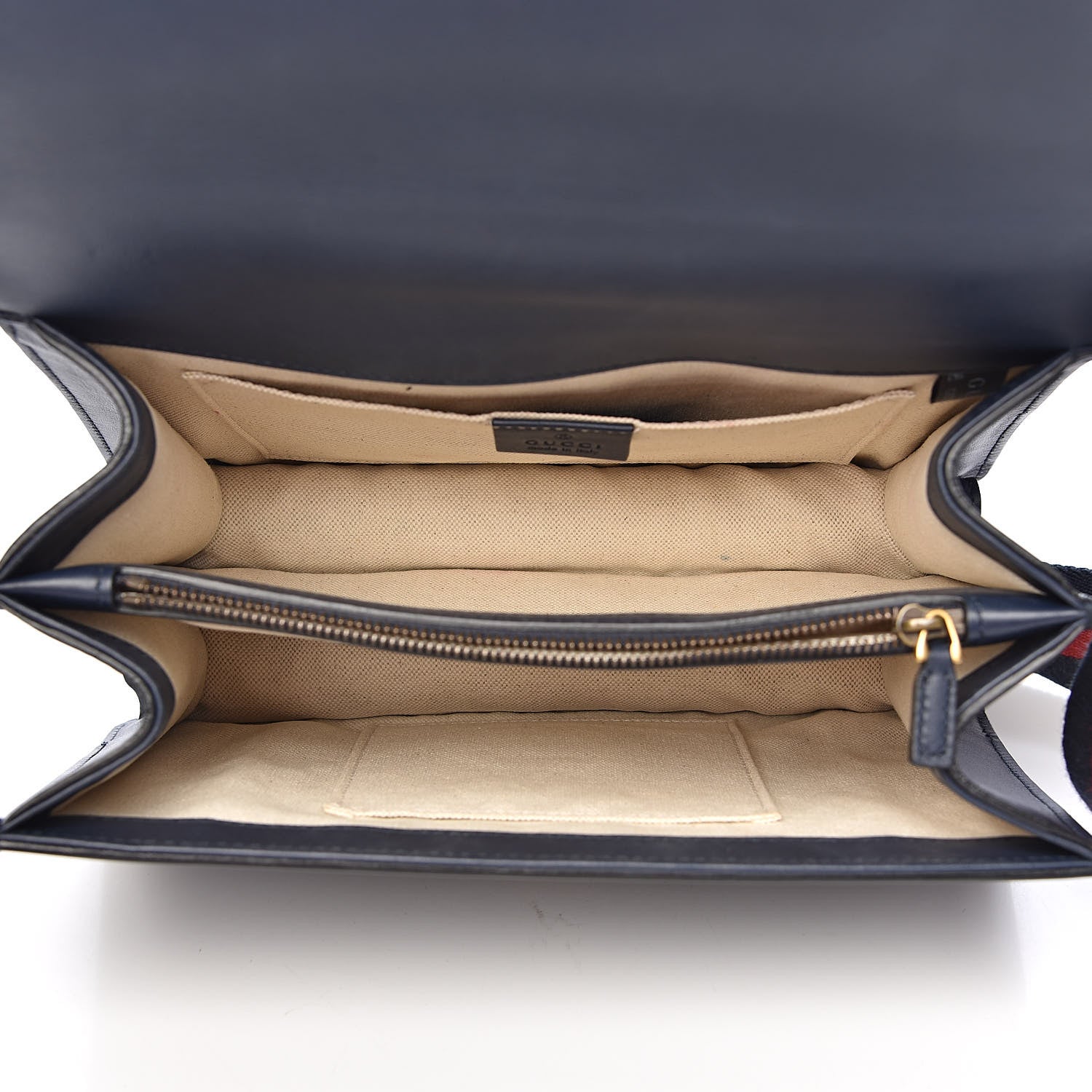 Gucci Moon Calfskin Bamboo Web Medium Dionysus Top Handle Bag Blue Emerald Hibiscus Red 5 of 13