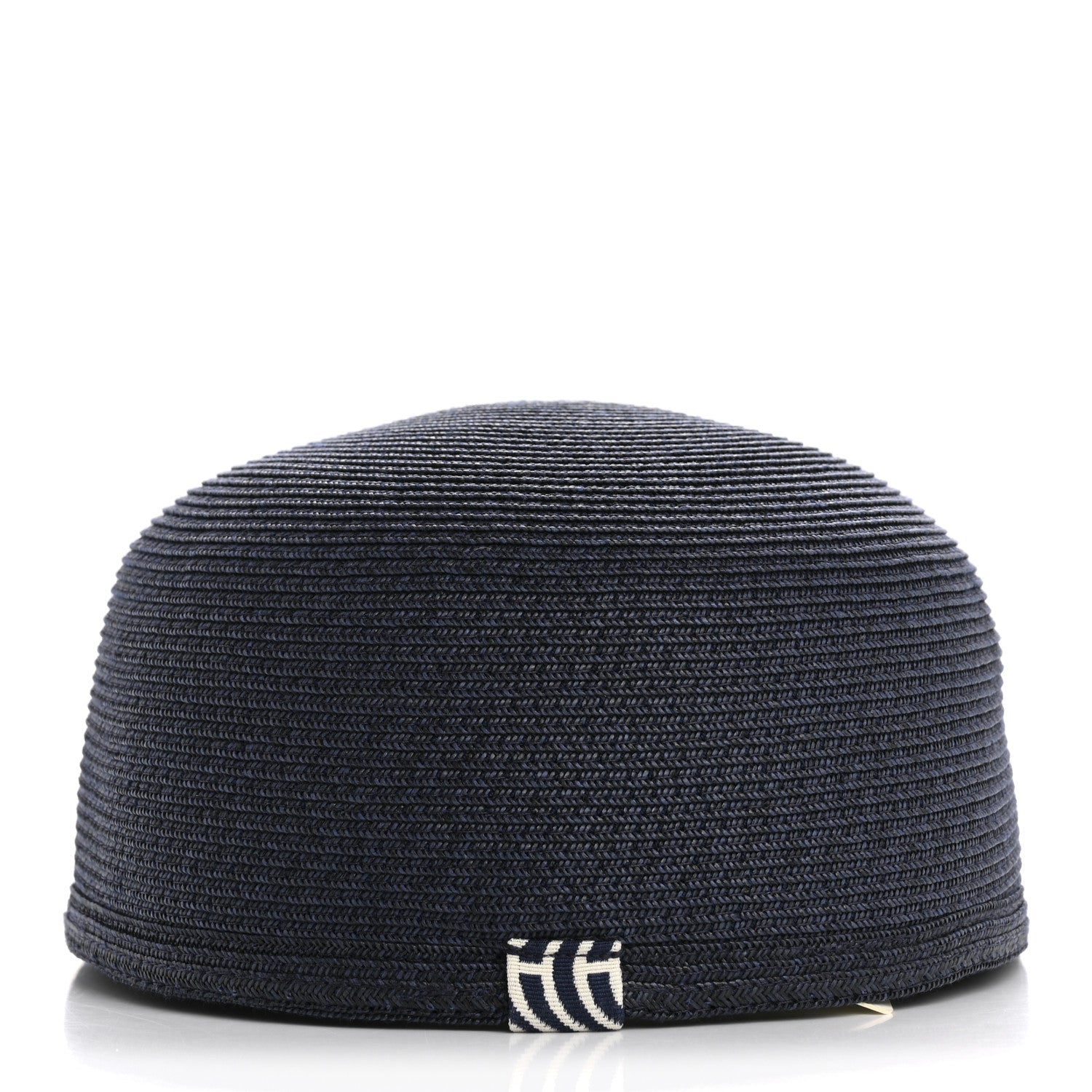 Hermes Paper Emma Cap 58 Marine Ecru 6 of 8