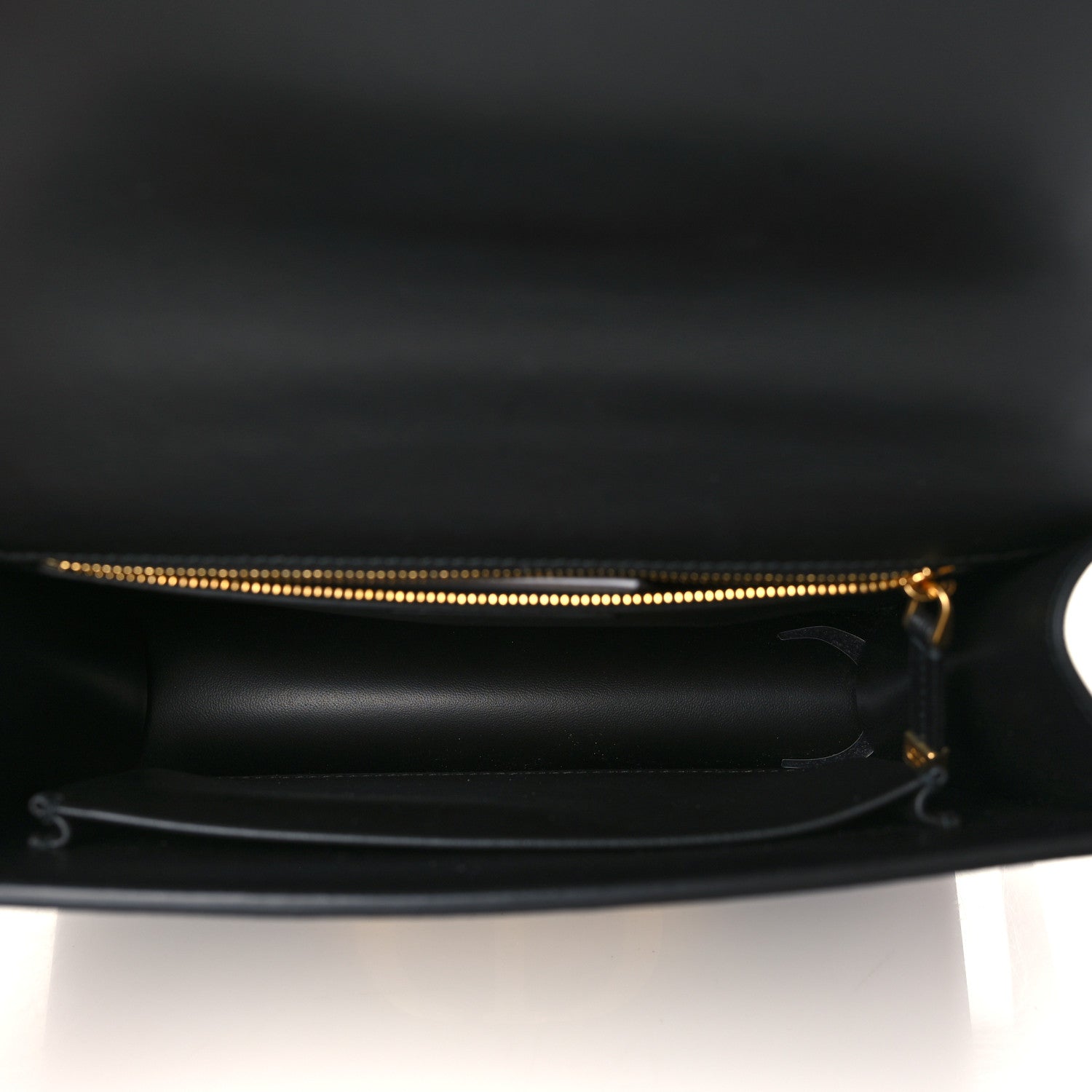 Christian Dior Crinkled Lambskin 30 Montaigne Flap Bag Black 4 of 6