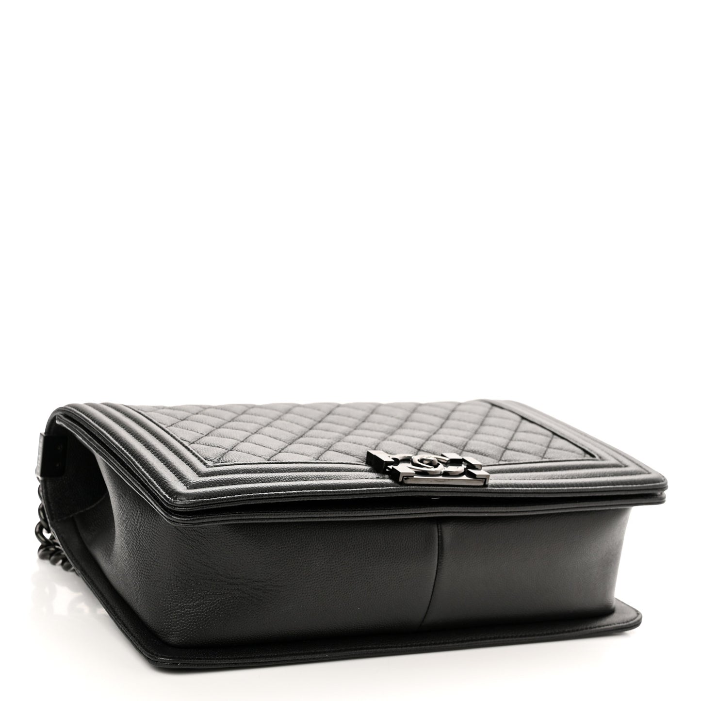 Caviar Quilted New Medium Boy Flap So Black