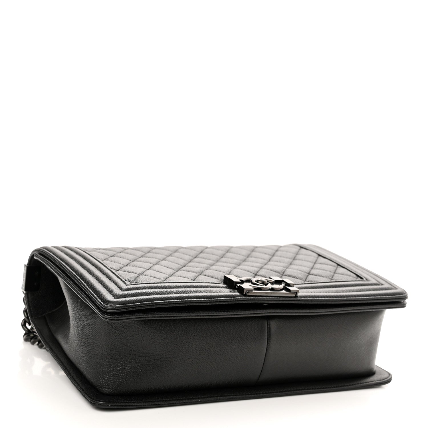 Chanel Caviar Quilted New Medium Boy Flap So Black 4 of 11