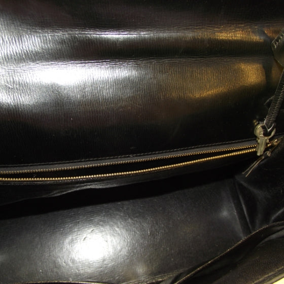 Hermes Box Leather Kelly 35 Black 10 of 10