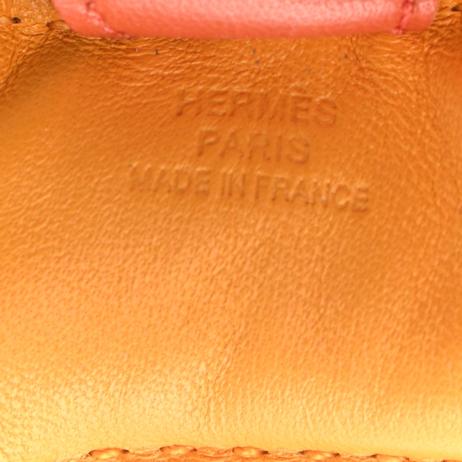Hermes Milo Lambskin Grigri Rodeo Horse Bag Charm PM Jaune D'Or Bleu Agate Cornaline 3 of 3