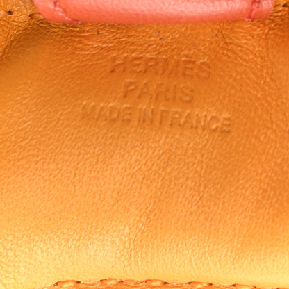 Hermes Milo Lambskin Grigri Rodeo Horse Bag Charm PM Jaune D'Or Bleu Agate Cornaline 3 of 3