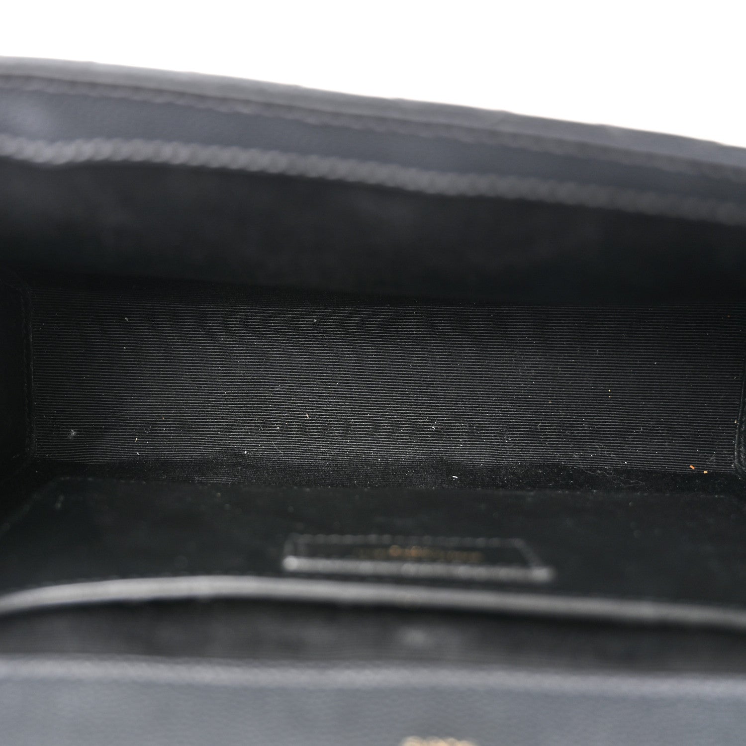 Saint Laurent Grain De Poudre Textured Mixed Matelasse Triquilt Medium Monogram Satchel Dark Smog 5 of 10