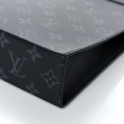 Louis Vuitton Monogram Eclipse Pochette Voyage MM 8 of 8