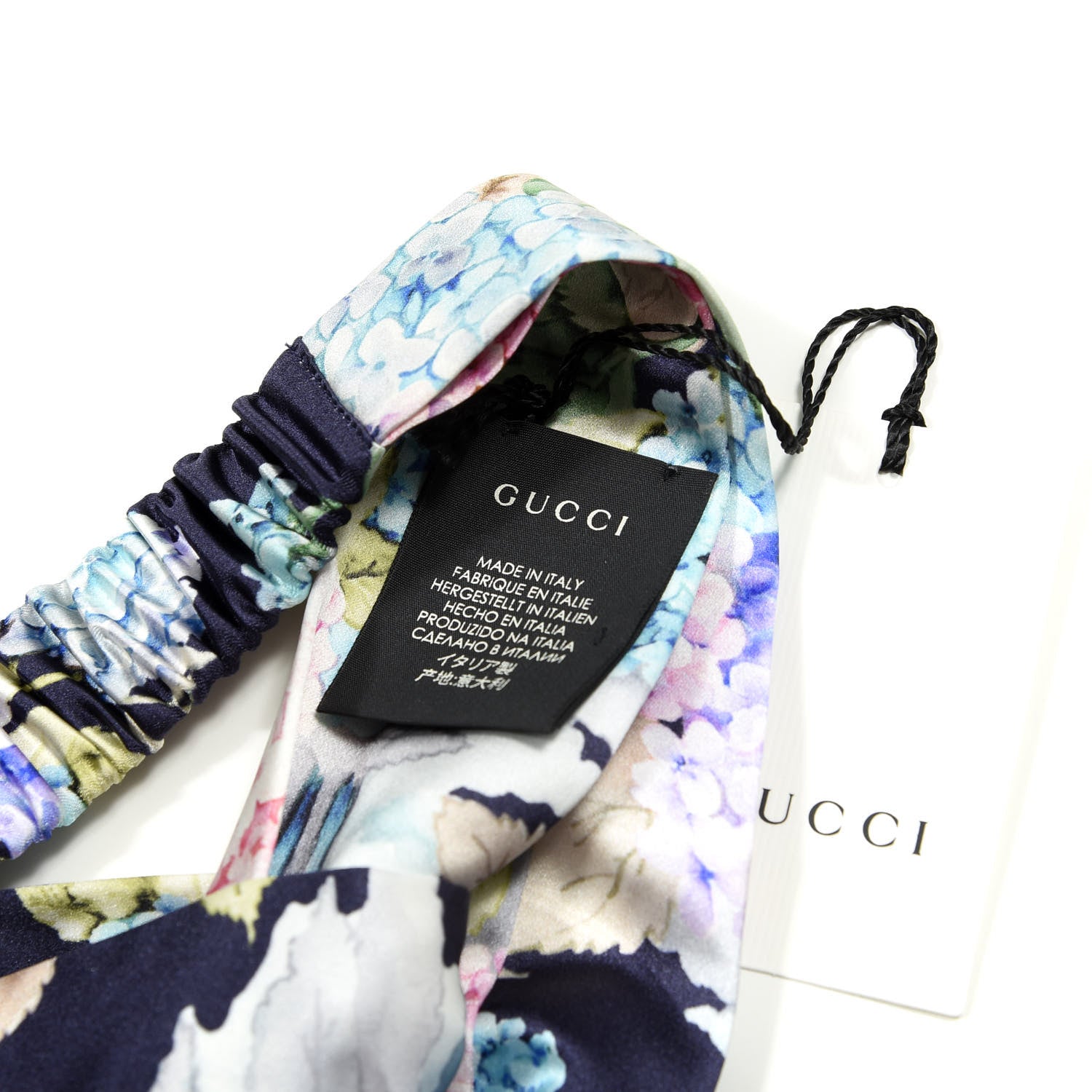 Gucci Silk Hortensin Duchesse Headband Multicolor 3 of 4