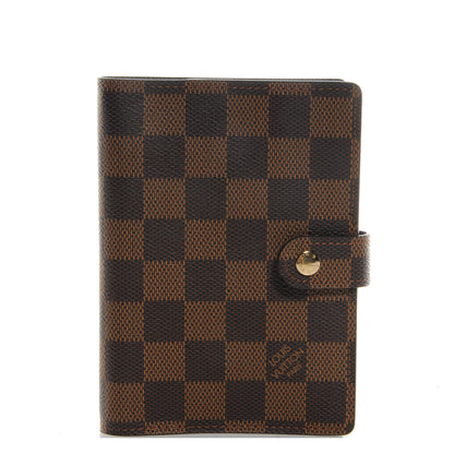 Louis Vuitton Damier Ebene Small Ring Agenda 1 of 7