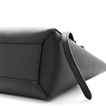 Celine Grained Calfskin Micro Belt Bag Black 10 of 10