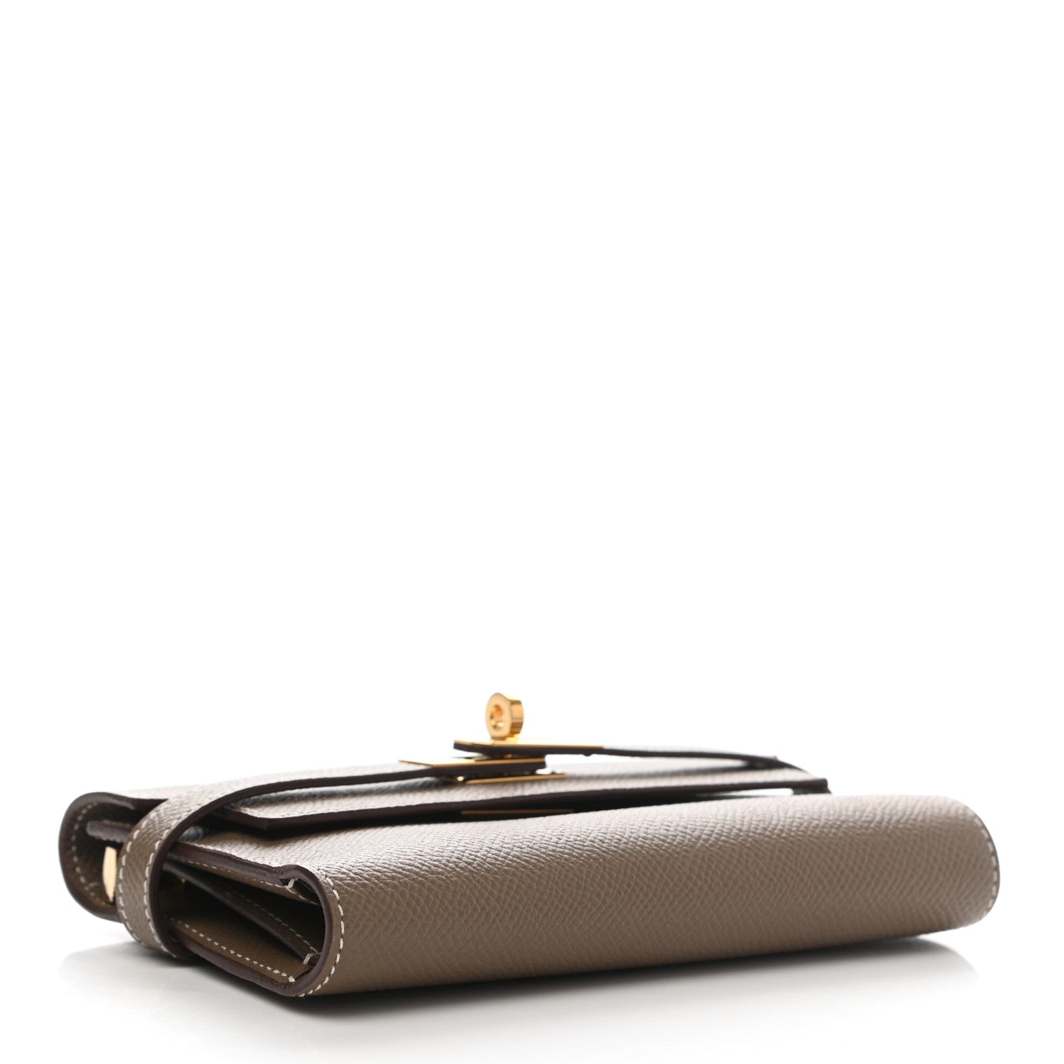 Hermes Epsom Medium Kelly Wallet Etoupe 4 of 8
