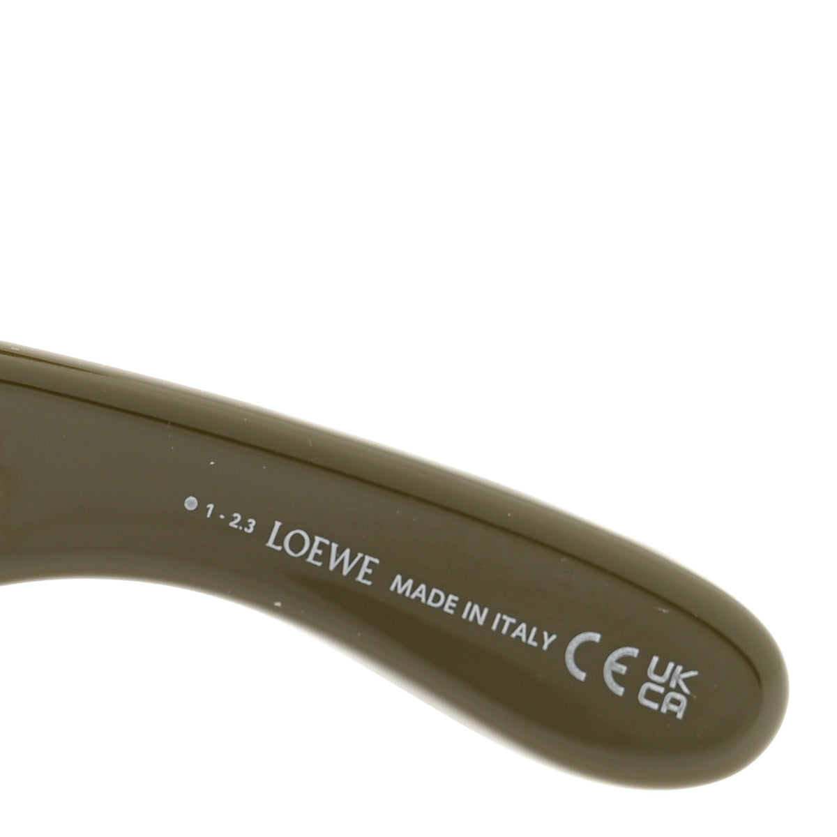 Acetate Anagram Wave Mask Sunglasses LW40108I Green